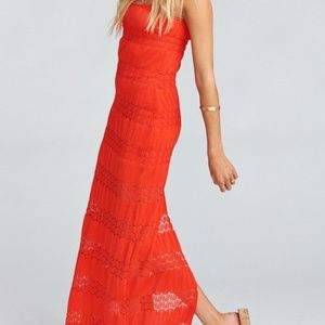 Show Me Your MuMu Dresses - NWT Show Me Your Mumu Harlowe Lace Maxi Dress Show Me Your MuMu Dresses - NWT Show Me Your Mumu Harlowe Lace Maxi Dress